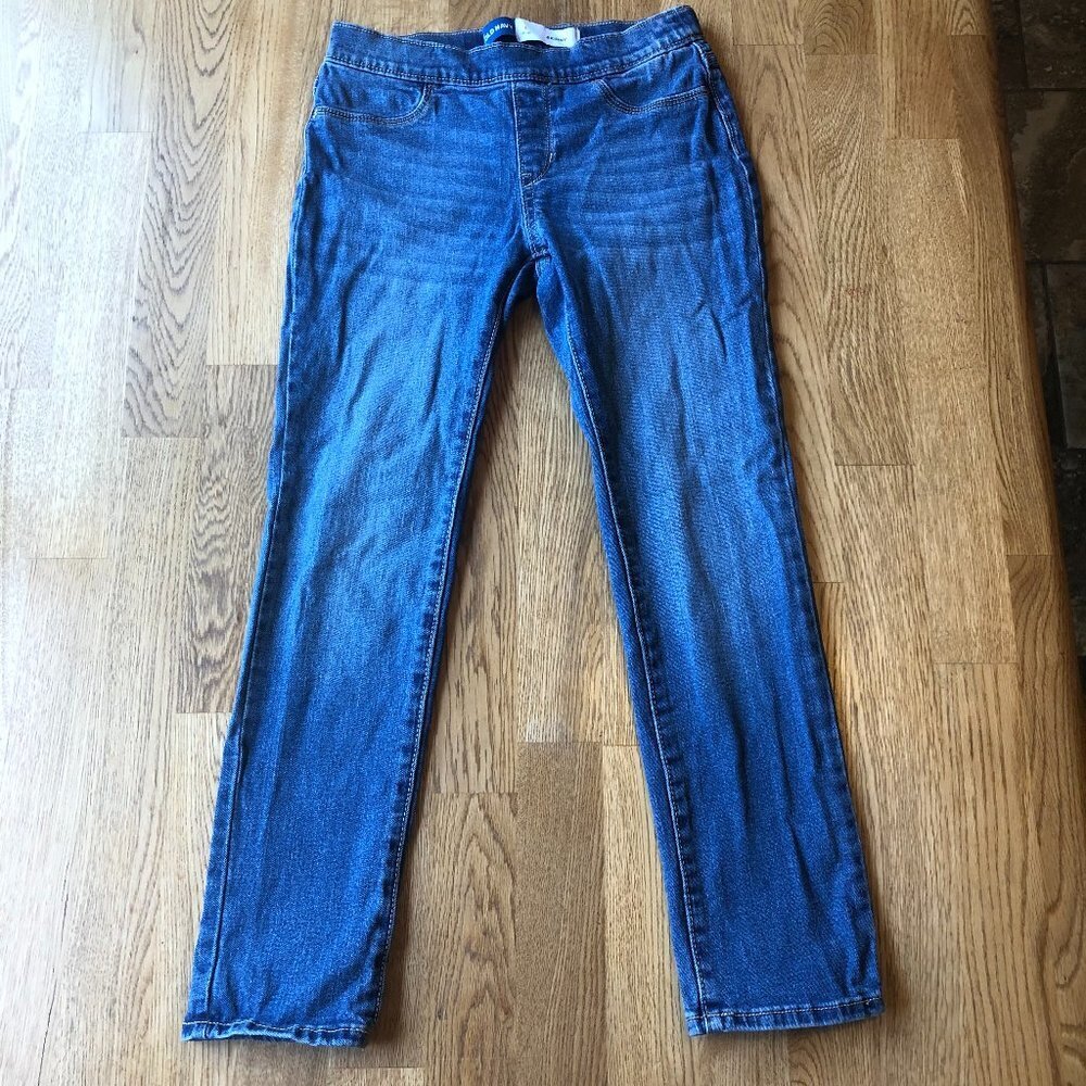 Old Navy Kids Pull On Skinny Jeans Size Large (10-12)